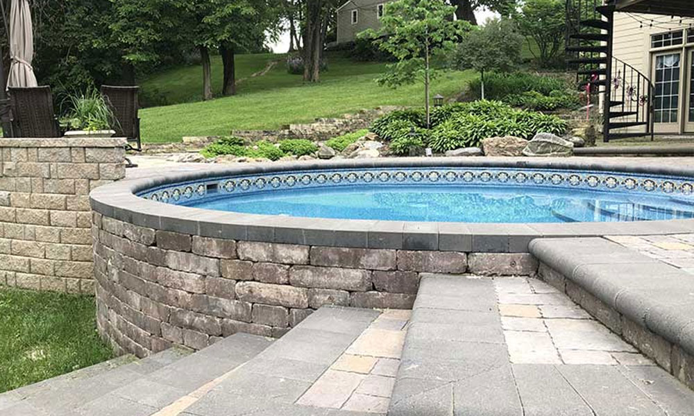 Optimum Semi-Inground Pool